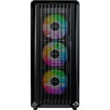 Montech X5 , Tower-Gehäuse schwarz, Tempered Glass