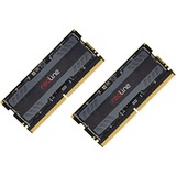 Mushkin SO-DIMM 32 GB DDR5-5600 (2x 16 GB) Dual-Kit, Arbeitsspeicher schwarz, MRA5S560LKKD16GX2, Redline SODIMM