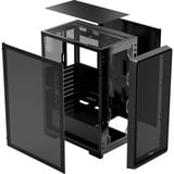 Ocypus Gamma C60 , Tower-Gehäuse schwarz, Tempered Glass