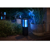 Philips HUE White & Color Ambiance Impress Outdoor Sockelleuchte, LED-Leuchte schwarz