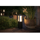 Philips HUE White & Color Ambiance Impress Outdoor Sockelleuchte, LED-Leuchte schwarz