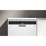 Siemens SR25ZW10ME IQ500, Spülmaschine weiß, 45 cm, Home Co0nnect