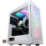 Thermaltake Phobos White, Gaming-PC weiß/transparent, Windows 11 Home 64-Bit