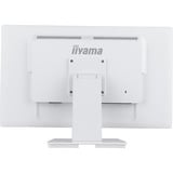 iiyama ProLite T2452MSC-W1AG, LED-Monitor 60.5 cm (24 Zoll), weiß (matt), FullHD, IPS, Touchscreen, HDMI, DP, USB-Hub, 100Hz Panel