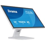 iiyama ProLite T2452MSC-W1AG, LED-Monitor 60.5 cm (24 Zoll), weiß (matt), FullHD, IPS, Touchscreen, HDMI, DP, USB-Hub, 100Hz Panel