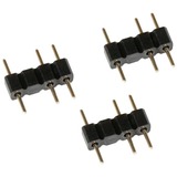 Alphacool Verlängerungskabel aRGB 3-Pin auf 3-Pin, 60cm schwarz, inkl. Steckverbinder