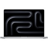 Apple MacBook Pro (16") 2023, Notebook silber, M3 Pro 18-Core GPU, MacOS, Deutsch, 120 Hz Display, 512 GB SSD
