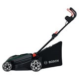 Bosch Heimwerken & Garten Akku-Rasenmäher Rotak18V2-43, 36 Volt (2x18V)+Messer+Mulch-Plug grün/schwarz, 2x Li-Ionen Akku 4,0Ah, POWER FOR ALL ALLIANCE