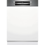 Bosch SMI4EAS23E Serie 4 , Spülmaschine edelstahl (gebürstet), 60 cm, Home Connect