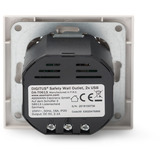 Digitus Sicherheits-Steckdose Unterputz, mit 2x USB-A weiß