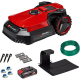 EINHELL Power X-Change Mähroboter FREELEXO 500, 18Volt rot/schwarz, Li-Ion Akku 2,5Ah