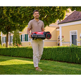EINHELL Power X-Change Mähroboter FREELEXO 500, 18Volt rot/schwarz, Li-Ion Akku 2,5Ah