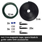 EINHELL Power X-Change Mähroboter FREELEXO CAM 500 rot/schwarz, Li-Ion Akku 3,0Ah, Kamera + Sensor