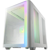 FSP M580, Tower-Gehäuse weiß, Tempered Glass x 2