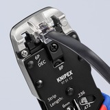 KNIPEX Crimpzange 97 51 12  blau/rot, RJ-10, RJ-11/12 und RJ-45-Stecker