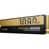 Lexar NM1090 PRO 4 TB, SSD schwarz/gold, PCIe 5.0 x4, NVMe, M.2 2280