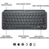 Logitech MX Keys Mini for Business , Tastatur graphit, DE-Layout