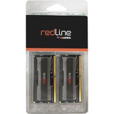 Mushkin SO-DIMM 16 GB DDR4-3200 (2x 8 GB) Dual-Kit, Arbeitsspeicher schwarz, MRA4S320GJJM8GX2, Redline, INTEL XMP