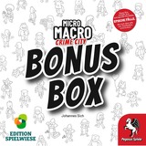 Pegasus MicroMacro: Crime City - Bonus Box, Brettspiel Erweiterung