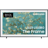 SAMSUNG The Frame GQ-55LS03BG, QLED-Fernseher 138 cm (55 Zoll), schwarz, UltraHD/4K, SmartTV, HDR 10+, HD+, FreeSync Premium Pro, 100Hz Panel