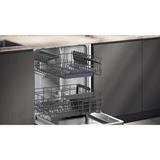 Siemens SN53ES22AE IQ300 , Spülmaschine edelstahl (gebürstet)/schwarz, 60 cm, Home Connect