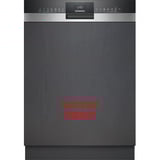 Siemens SN53ES22AE iQ300 , Spülmaschine edelstahl (gebürstet)/schwarz, 60 cm, Home Connect