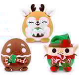 ZURU Snackles Christmas, Kuscheltier sortierter Artikel, eine Figur