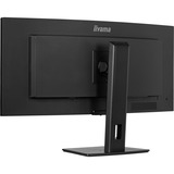 iiyama ProLite XCB3497WQSNP-B1, LED-Monitor 86.4 cm (34 Zoll), schwarz (matt), WQHD, VA, Curved, Adaptive-Sync, USB-C, USB-Hub, 120Hz Panel