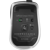 3DConnexion CadMouse Compact Wireless, Maus schwarz/silber, inkl. Transporttasche