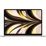 Apple MacBook Air 34,5 cm (13,6") 2022, Notebook champagner, Polarstern, M2, 10-Core GPU, macOS Monterey, Deutsch, 512 GB SSD