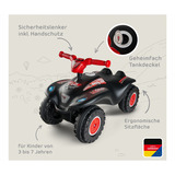 BIG Bobby Quad Racing, Rutscher schwarz/rot