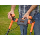 BLACK+DECKER Rasenmäher BEMW481BH-QS, 42cm orange/schwarz, 1.800 Watt