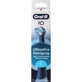 Braun Oral-B iO Ultimative Reinigung 2er, Aufsteckbürste schwarz, Überlegene Plaque-Entfernung
