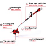EINHELL Akku-Rasentrimmer GE-CT 36/30 Li E-Solo, 36Volt (2x18V) rot/schwarz, ohne Akku und Ladegerät