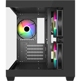 FSP S140-BA, Tower-Gehäuse schwarz, Tempered Glass x 2