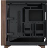 Fractal Design Summit Black Solid, Tower-Gehäuse schwarz/holz
