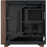 Fractal Design Summit Black Solid, Tower-Gehäuse schwarz/holz
