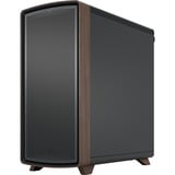 Fractal Design Summit Black Solid, Tower-Gehäuse schwarz/holz