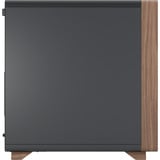Fractal Design Summit Black Solid, Tower-Gehäuse schwarz/holz