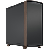 Fractal Design Summit Black Solid, Tower-Gehäuse schwarz/holz
