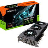 GIGABYTE GeForce RTX 4070 EAGLE OC V2 12G, Grafikkarte schwarz, DLSS 3, 3x DisplayPort, 1x HDMI 2.1