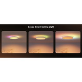 Govee 30cm RGBWW + RGBIC Square Smart Ceiling Light, LED-Leuchte 
