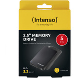 Intenso 2,5" Memory Drive 5 TB, Externe Festplatte schwarz, Micro-USB-B 3.2 Gen 1 (5 Gbit/s)