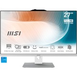MSI Modern AM272P 12M-018DE, PC-System weiß, Windows 11 Home 64-Bit