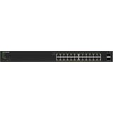 Netgear Smart Managed Essentials Switch (GS324TPv2) schwarz, 190W PoE Budget
