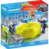 PLAYMOBIL 71465 City Action Feuerwehrleute mit Luftkissen, Konstruktionsspielzeug 