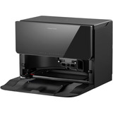 Roborock Saros 10 R&D, mit Wasseranschluss, Saugroboter schwarz, inkl. Absaug-/ Reinigungsstation