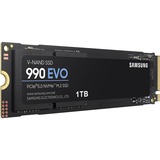 Samsung 990 EVO 1 TB , SSD PCIe 4.0 x4 / 5.0 x2, NVMe 2, M.2 2280, intern