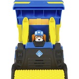 Spin Master Rubble & Crew - Premium Baufahrzeug, Spielfahrzeug  mit Kippmulde, Planierwalze, Lichtern und Geräuschen und Wheeler-Figur