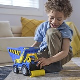 Spin Master Rubble & Crew - Premium Baufahrzeug, Spielfahrzeug  mit Kippmulde, Planierwalze, Lichtern und Geräuschen und Wheeler-Figur